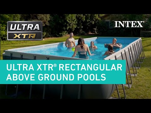 Intex® Ultra XTR® Frame Rectangular Above Ground Pools