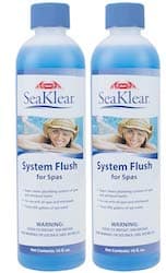 SeaKlear Hot tub Spa System Flush