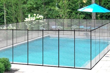 Giantex In-Ground Swimming Pool Fence