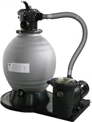 Blue Wave 22-Inch Sand Filter and pump for above ground pool