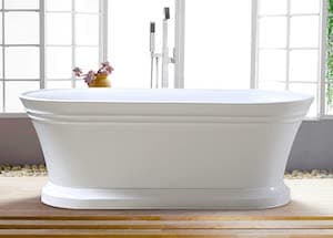 Vanity Art 59 Inch bathtub