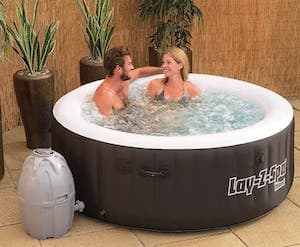  Miami Inflatable Hot Tub couple