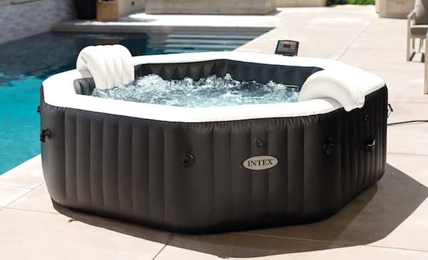 Intex PureSpa Octagonal Bubble Jet Hot Tub Review - Hot Tub Guide