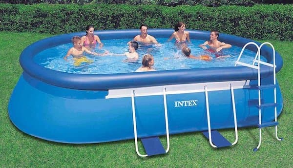  Intex Oval Frame Pool