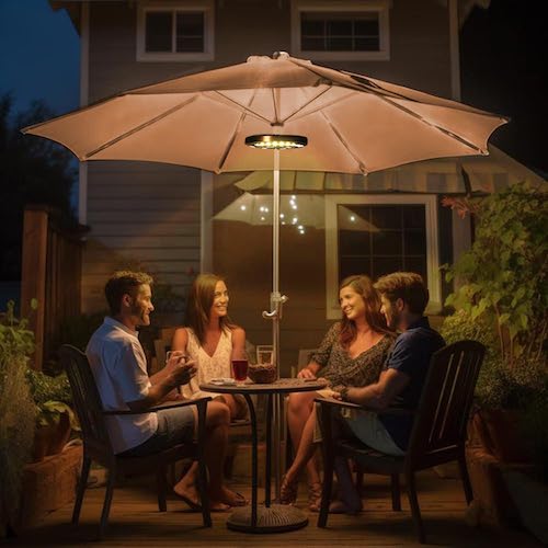 patio umbrella lights